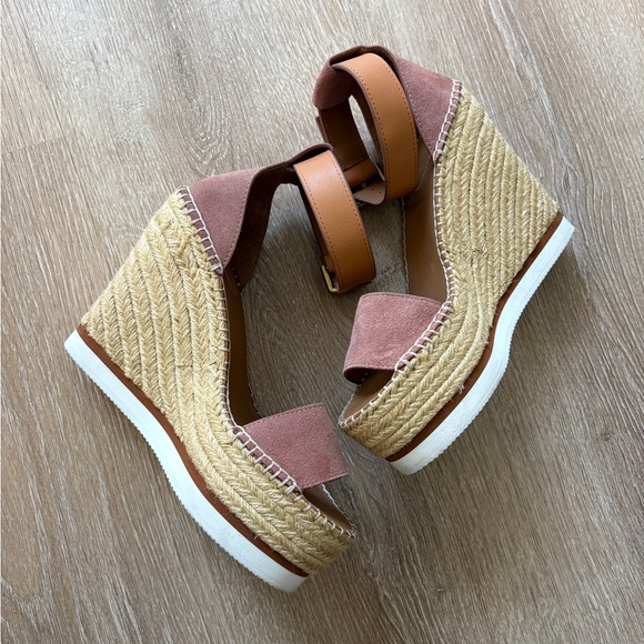 Chloe wedges size 8 - Picture 4 of 10